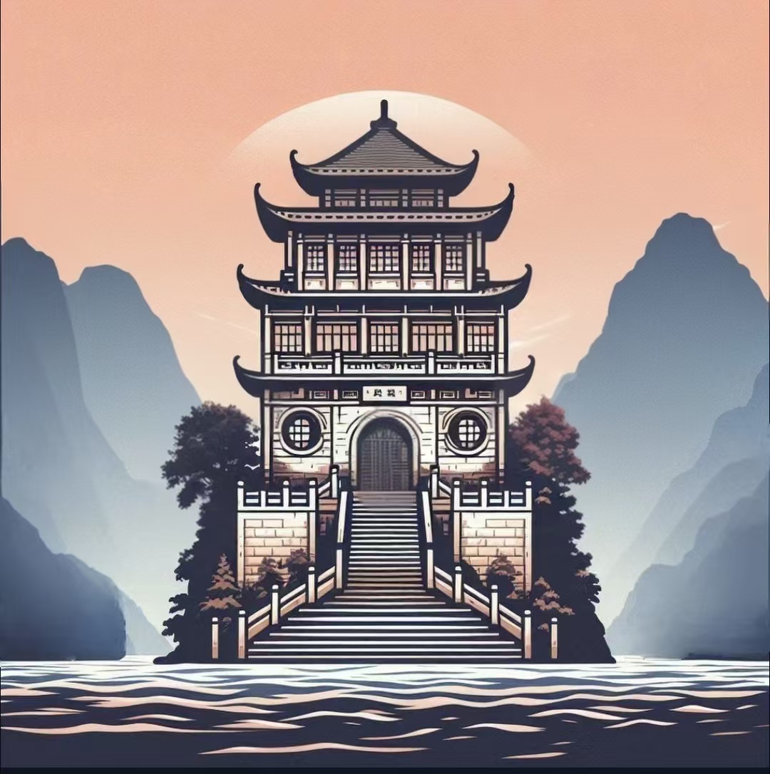 江楼长歌赋